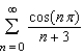 Determine whether the series converges conditionally or absolutely, or diverges.