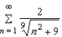 Use the Limit Comparison Test (if possible) to determine whether the series   .