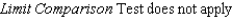 <strong>Use the Limit Comparison Test (if possible) to determine whether the series .</strong> A) diverges B) converges C)
