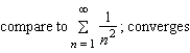 <strong>Which of the series below should be used in the Limit Comparison Test to determine whether the series converges or diverges? Does this series converge or diverge?</strong> A) diverges B) C) D) E)
