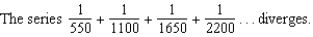 <strong>Determine the convergence or divergence of the series .</strong> A) B)