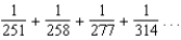 Determine the convergence or divergence of the series   .