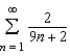 Use the Integral Test to determine the convergence or divergence of the series.  