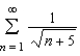 True or false: The series   converges.