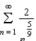 Use Theorem 9.11 to determine the convergence or divergence of the series.  