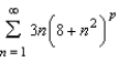 Find the positive values of   for which the series   converges.