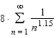 Determine the convergence or divergence of the series.  