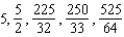 <strong>Write the first five terms of the sequence of partial sums. </strong> A) B) C) D) E)