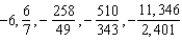 <strong>Write the first five terms of the sequence of partial sums. </strong> A) B) C) D) E)