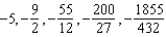 <strong>Write the first five terms of the sequence of partial sums. </strong> A) B) C) D) E)