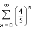Match the series with the graph of its sequence of partial sums.  