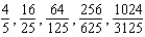<strong>Write the first five terms of the sequence. </strong> A) B) C) D) E)