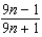 <strong>Write an expression for the nth term of the sequence .</strong> A) B) C) D) E)