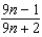 <strong>Write an expression for the nth term of the sequence .</strong> A) B) C) D) E)