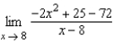 Evaluate the limit first by using techniques from Chapter 1 then by using L'Hopital's Rule.