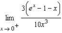 Evaluate the limit   using L'Hopital's Rule if necessary.