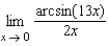 Evaluate the limit using L'Hopital's Rule if necessary.