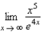 Evaluate the limit   using L'Hopital's Rule if necessary.
