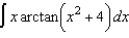Use integration tables to find   .