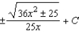 <strong>Use integration tables to find   .</strong> A)   B)   C)   D)   E)   <div style=padding-top: 35px> 