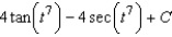 <strong>Use integration tables to find   .</strong> A)   B)   C)   D)   E)   <div style=padding-top: 35px> 