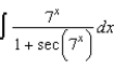 Use integration tables to find   .