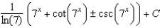 <strong>Use integration tables to find   .</strong> A)   B)   C)   D)   E)   <div style=padding-top: 35px> 