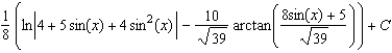 <strong>Use integration tables to find   .</strong> A)   B)   C)   D)   E)   <div style=padding-top: 35px> 