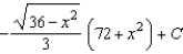 <strong>Use integration tables to find the integral   .</strong> A)   B)   C)   D)   E)   <div style=padding-top: 35px> 