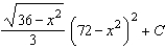 <strong>Use integration tables to find the integral   .</strong> A)   B)   C)   D)   E)   <div style=padding-top: 35px> 
