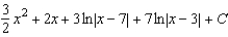 <strong>Use partial fractions to find the integral .</strong> A) B) C) D) E)