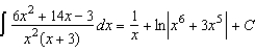 <strong>Use partial fractions to find .</strong> A) B) C) D) E)