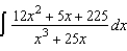 Use partial fractions to find the integral   .