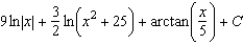 <strong>Use partial fractions to find the integral .</strong> A) B) C) D) E)