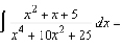 <strong>Use partial fractions to find .</strong> A) (1/ )arctan(x/ ) B) C) (1/ )arcsin(x/ )+C D) E) arctan(x/ )