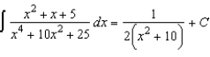 <strong>Use partial fractions to find .</strong> A) (1/ )arctan(x/ ) B) C) (1/ )arcsin(x/ )+C D) E) arctan(x/ )