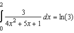 <strong>Evaluate the definite integral .</strong> A) B) C) D) E)