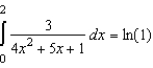 <strong>Evaluate the definite integral .</strong> A) B) C) D) E)
