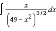 Find the indefinite integral by making the substitution .