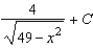<strong>Find the indefinite integral by making the substitution . </strong> A) B) C) D) E)