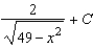 <strong>Find the indefinite integral by making the substitution . </strong> A) B) C) D) E)