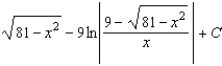 <strong>Find the indefinite integral by making the substitution . </strong> A) B) C) D) E)