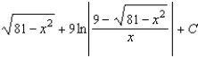 <strong>Find the indefinite integral by making the substitution . </strong> A) B) C) D) E)