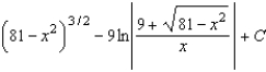 <strong>Find the indefinite integral by making the substitution . </strong> A) B) C) D) E)