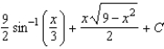 <strong>Find the indefinite integral by making the substitution . </strong> A) B) C) D) E)
