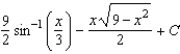 <strong>Find the indefinite integral by making the substitution . </strong> A) B) C) D) E)