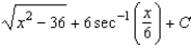 <strong>Find the indefinite integral by making the substitution . </strong> A) B) C) D) E)