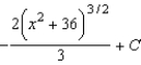 <strong>Find the indefinite integral by making the substitution . </strong> A) B) C) D) E)
