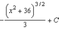 <strong>Find the indefinite integral by making the substitution . </strong> A) B) C) D) E)