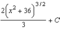 <strong>Find the indefinite integral by making the substitution . </strong> A) B) C) D) E)